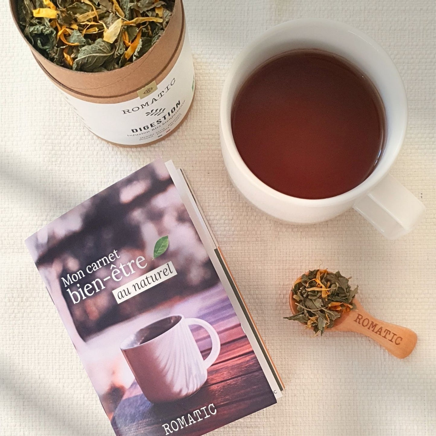 Rituel Essentiel – Carnet bien-être et infusion