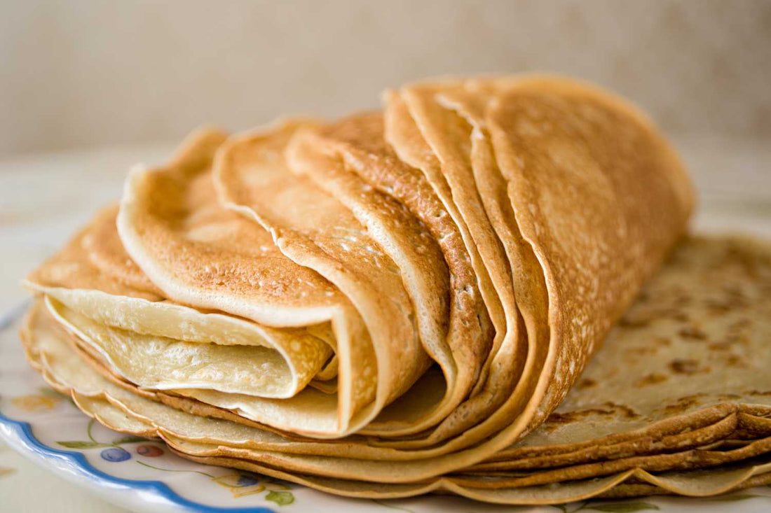 Pile de crêpes pour la Chandeleur