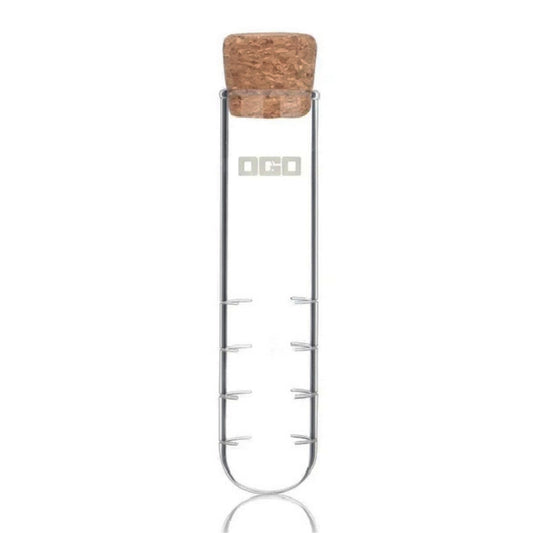 Infuseur en verre – photo du produit sur fond blanc