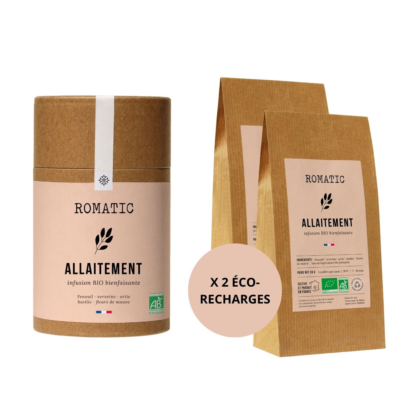 Tisane Allaitement Bio｜Routine 4 à 8 semaines