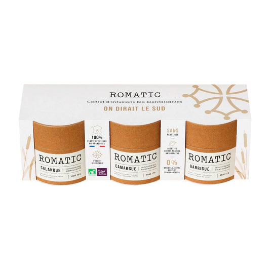 Coffret 3 infusions On Dirait le Sud – boîte fermée