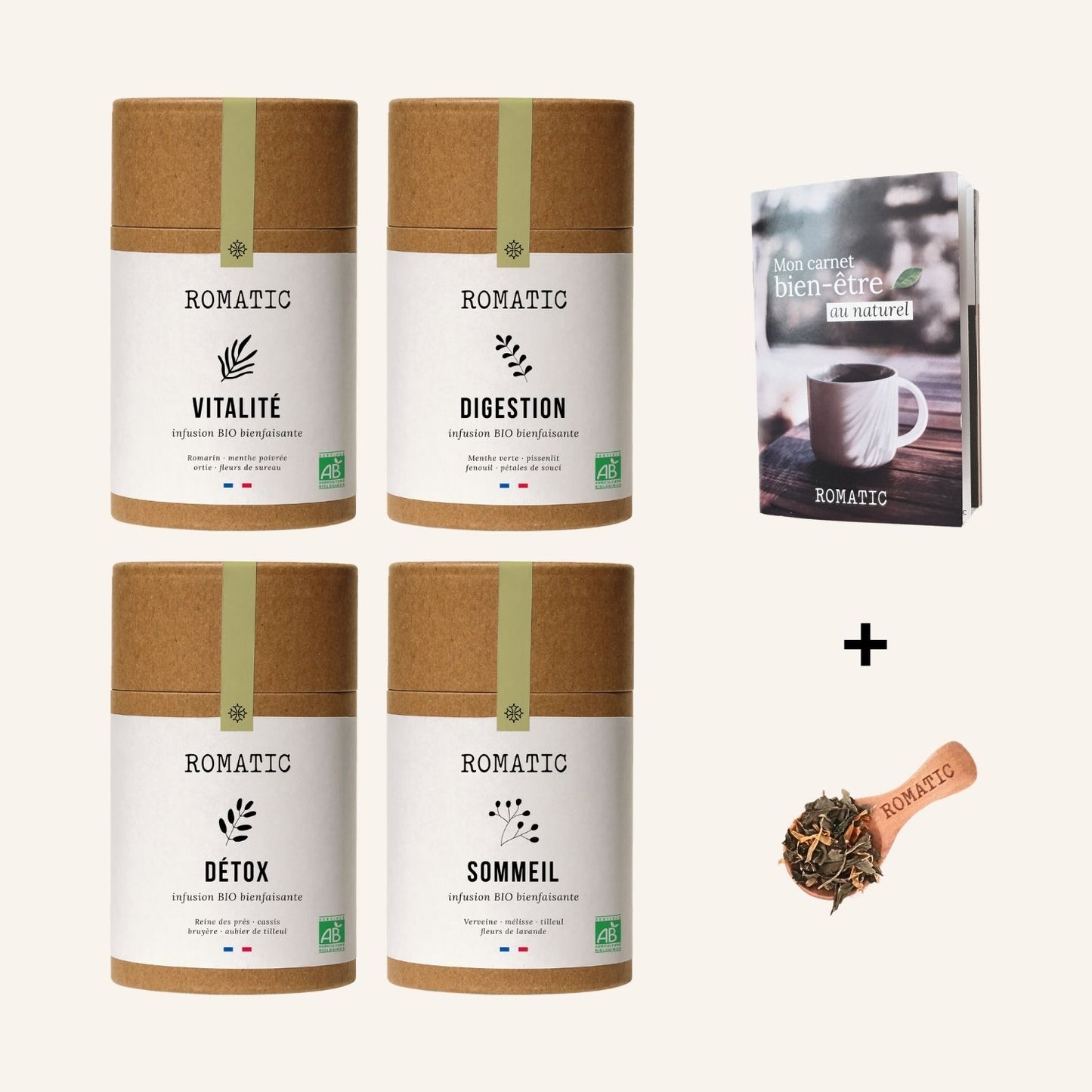 Offre découverte - 4 infusions essentielles
