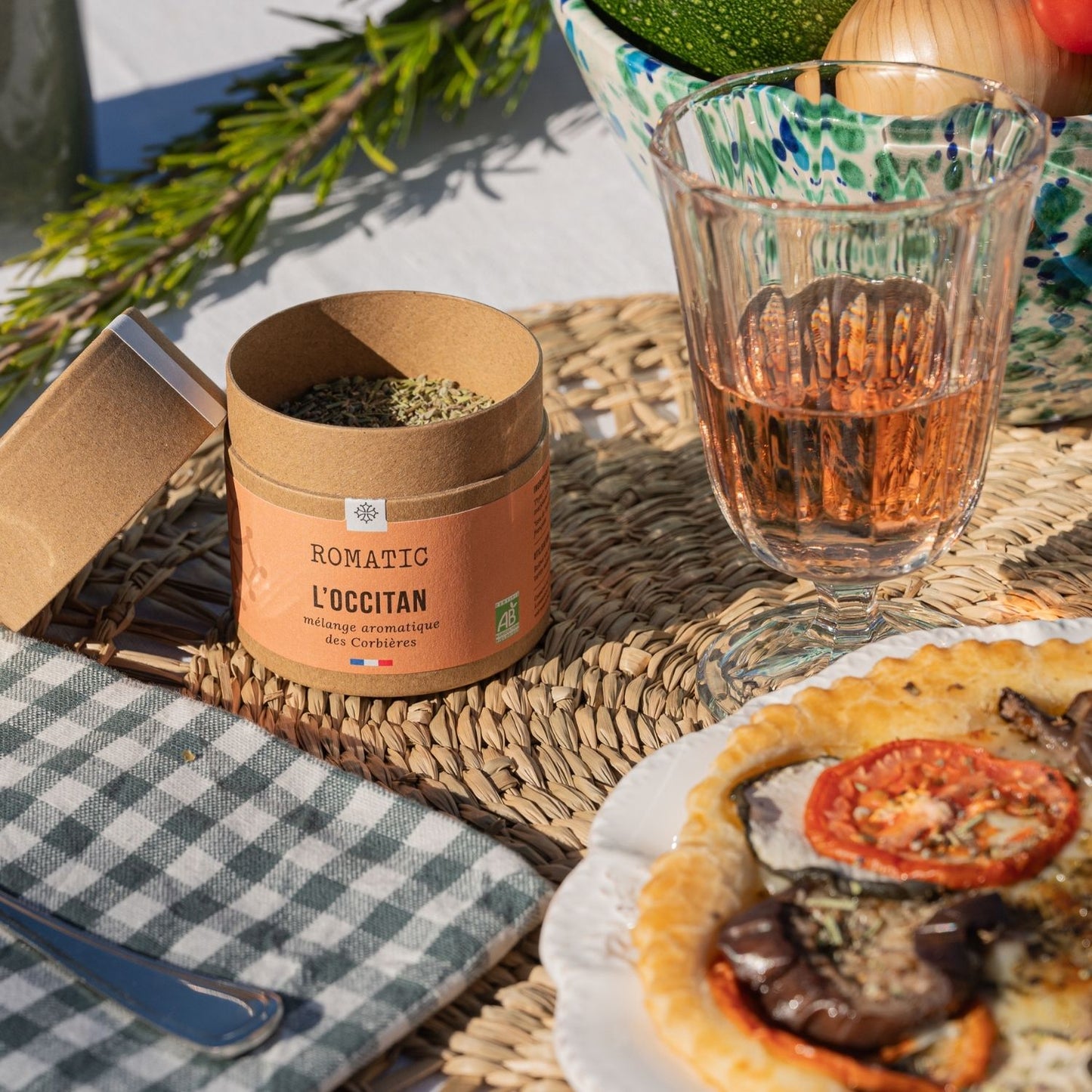 L’Occitan – Mélange aromatique bio – usage en cuisine