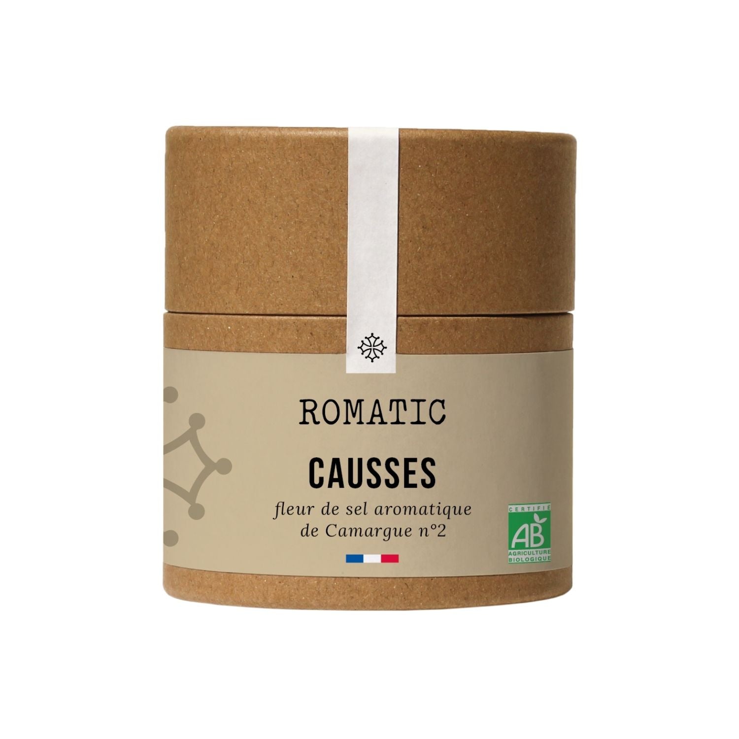 Causses – Fleur de sel aromatique bio – boîte fermée